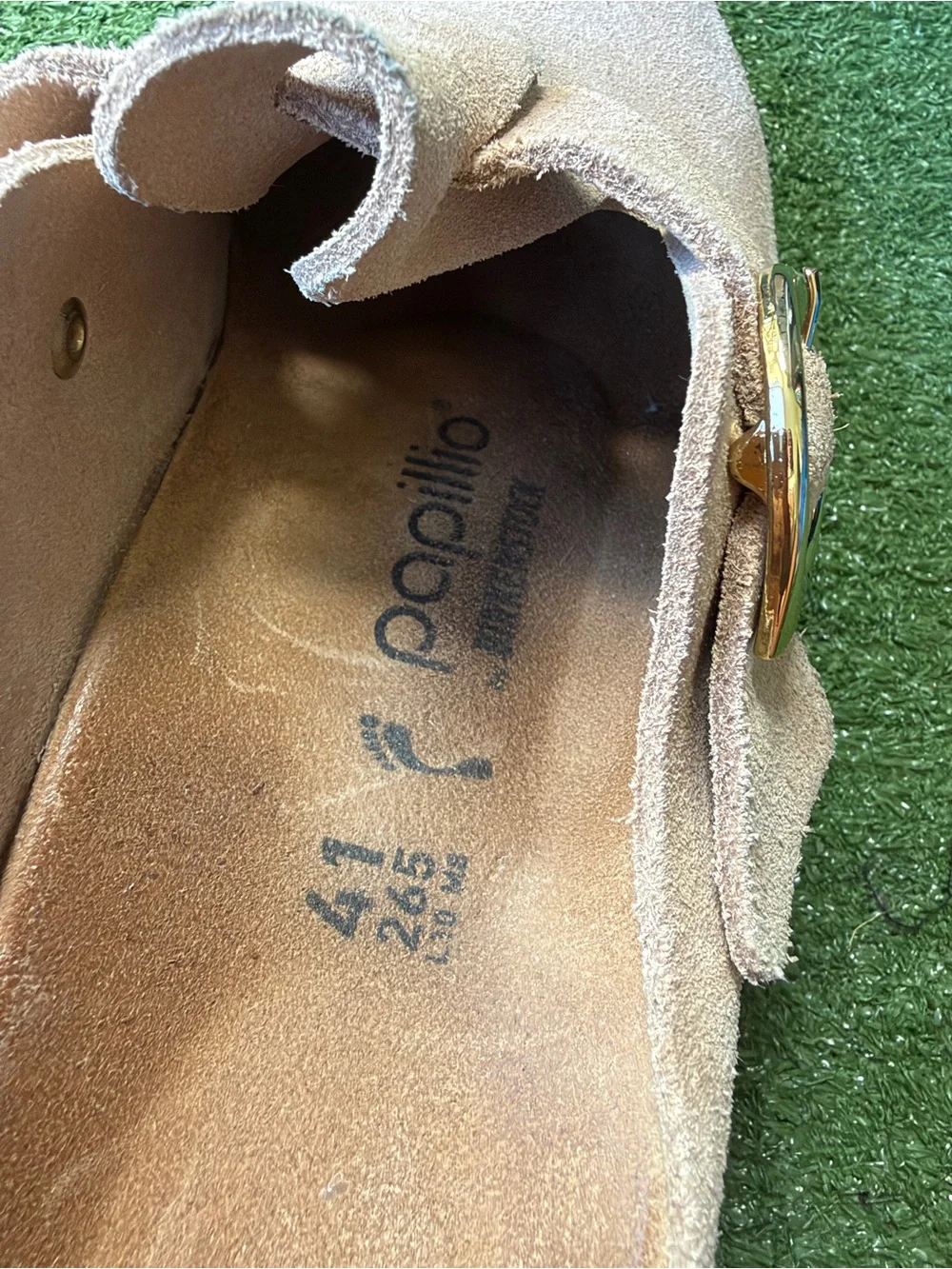 Birkenstock Papillio Fanny Wedge Suede Women’s Clog